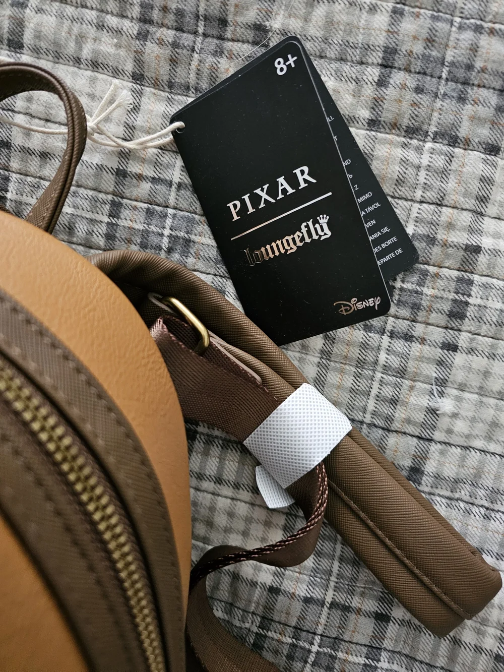 Pixar Loungefly Brown Coco Mini Backpack